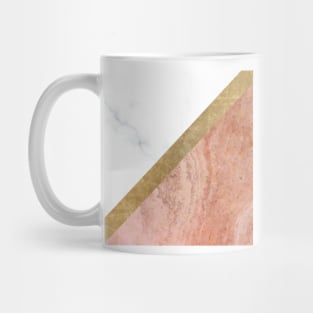 Marble luxe - peaches and cream Mug